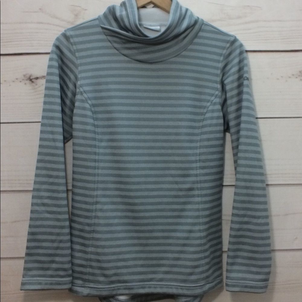 Columbia Gray-Striped Pullover